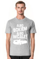 Albo bokiem albo wcale - BMW E46 (koszulka męska) jasna grafika