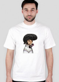 Koszulka "Elvis Presley" jako pies