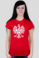 T-shirt Damski Orzeł Biały