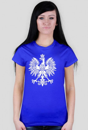T-shirt Damski Orzeł Biały