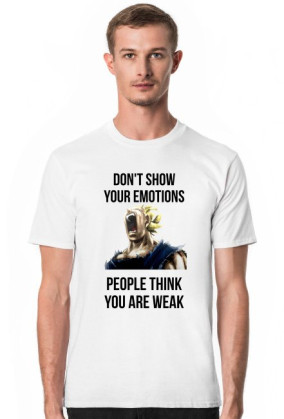 Koszulka Męska Don't Show Your Emotions