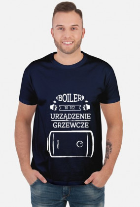 Boiler to też urządzenie grzewcze (biały)