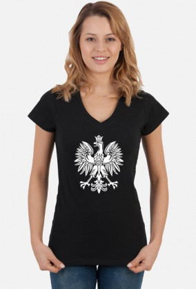 Koszulka Damska Orzeł Biały