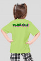 KOSZULKA DZIEWCZĘCA TEAM NEON - NEONOWA