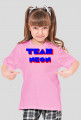 KOSZULKA DZIEWCZĘCA TEAM NEON - NEONOWA