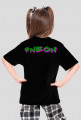KOSZULKA DZIEWCZĘCA TEAM NEON - NEONOWA