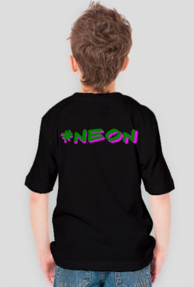 KOSZULKA CHŁOPIĘCA TEAM NEON - NEONOWA