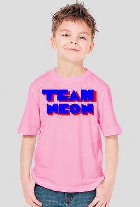 KOSZULKA CHŁOPIĘCA TEAM NEON - NEONOWA