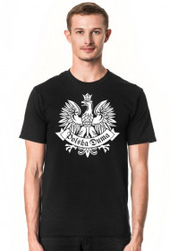 T-shirt Męski Polska Duma Orzeł Biały