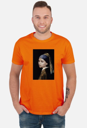 Kim with a Pearl Earring