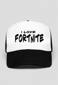 Czapka z daszkiem "I love fortnite"