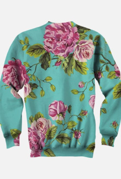 kwiaty bluza
