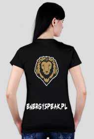 KOSZULKA GIRL POWER Z NAPISEM I LOGIEM NASZEGO TS3