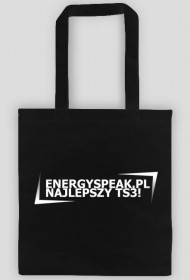 Torebka z logiem oraz napisami