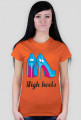 High heels - Koszulka damska