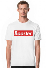 Koszulka z napisem Booster (Technik ts3 ) w boxie SUPREME