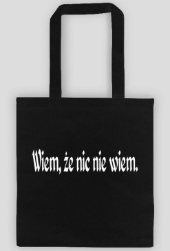 Torba Wiem,że nic nie wiem