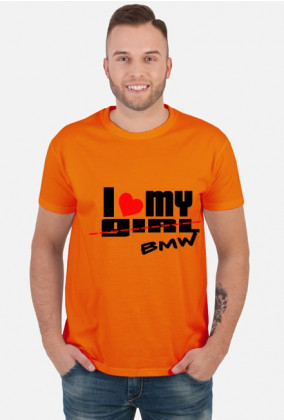 Koszulka I LOVE MY BMW