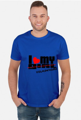 Koszulka I LOVE MY volkswagen