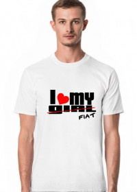 Koszulka I LOVE MY FIAT