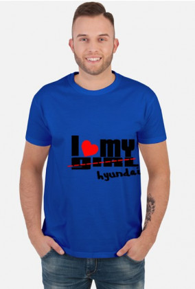 Koszulka I LOVE MY Hyundai