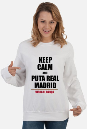 Keep Calm (bluza damska)