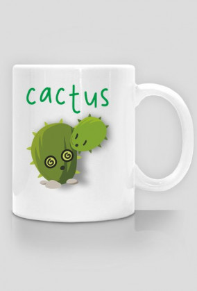 Kubek Cactus dwustronny