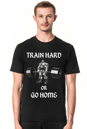 Koszulka Męska Train Hard or Go Home