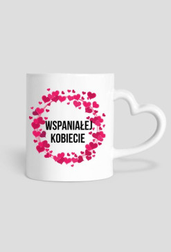 kubek, serduszko - dzień kobiet 2