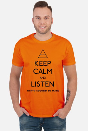 Koszulka Keep Calm Thirty Second To Mars