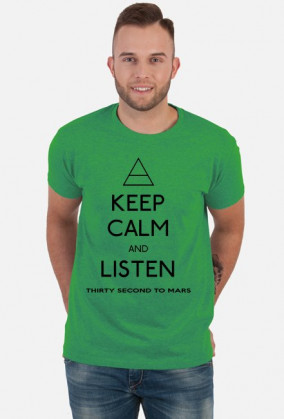 Koszulka Keep Calm Thirty Second To Mars