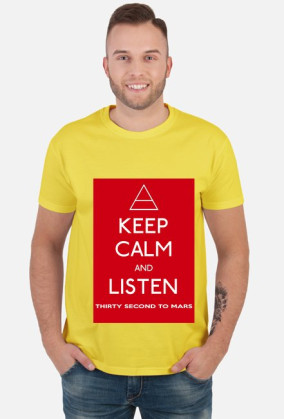 Koszulka Keep Calm Grafika Thirty Second To Mars