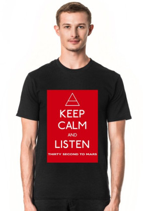Koszulka Keep Calm Grafika Thirty Second To Mars