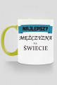 kubek, kolorowe ucho - dzień mężczyzn
