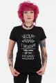 Koszulka "Jestem mamą z tatuażami, taką samą jak inne, tylko bardziej wyluzowaną"