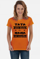 Koszulka "TATA wie dużo, ale MAMA wie wszystko