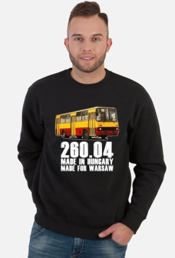 Bluza bez kaptura czarna 260.04