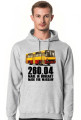 Bluza z kapturem szara (melanż) 260.04