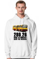 Bluza z kapturem biała 280.26
