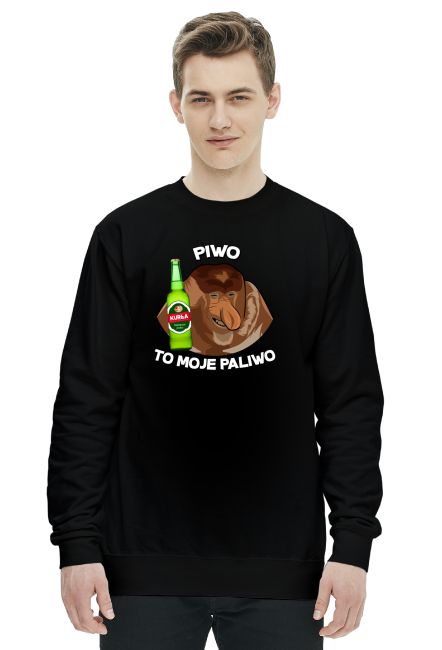 Piwo to moje paliwo - bluza męska