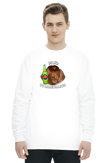 Piwo to moje paliwo - bluza męska