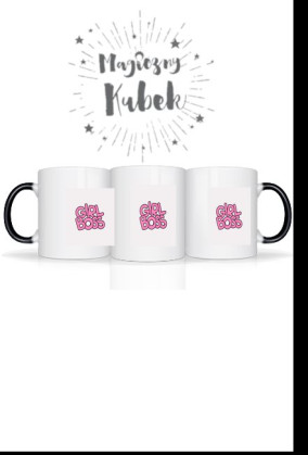 Kubek z uchem + nadruk