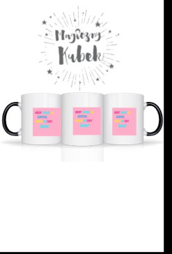 Kubek z uchem + nadruk