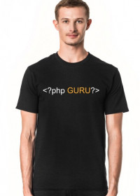 Koszulka #guru BLACK