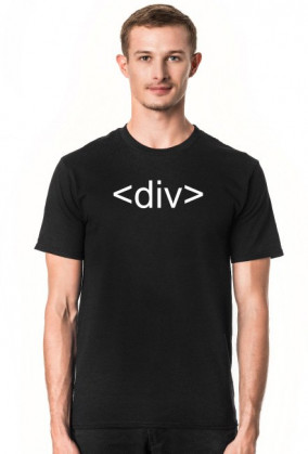 Koszulka #div BLACK