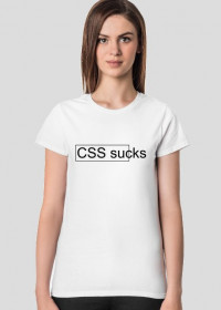 Koszulka #css WHITE
