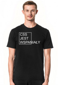 Koszulka #cssV2 BLACK