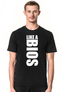 Koszulka #bios BLACK