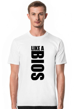 Koszulka #bios WHITE