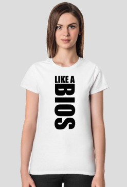 Koszulka #bios WHITE